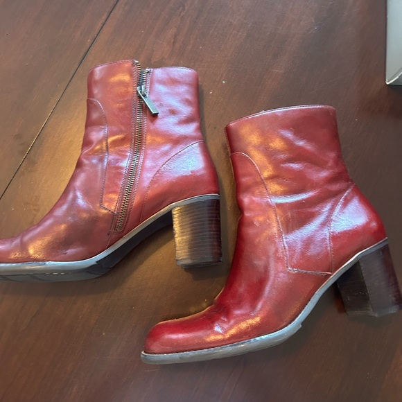 Liz Claiborne flex Manon wine ambrosia size 8.5 women’s boots. Leather. - Picture 3 of 11